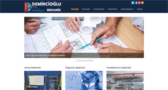 Desktop Screenshot of demircioglumekanik.com